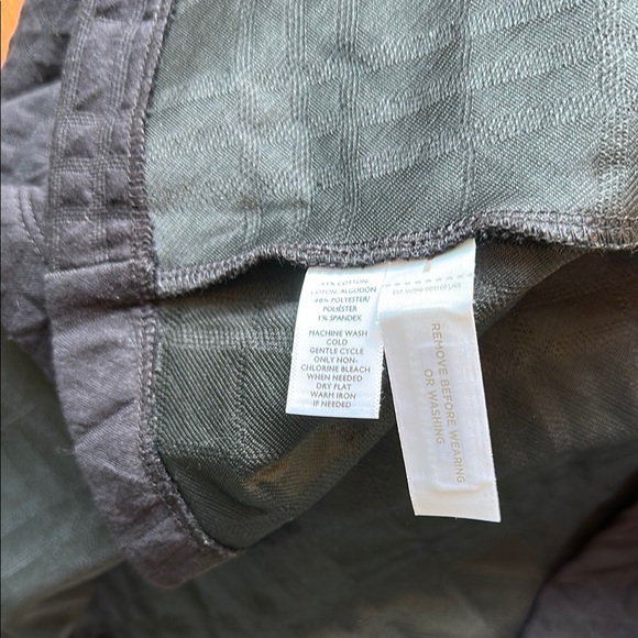 💛💛NWOT LOFT Black Quilted A-line Mini Dress💛💛 - Picture 10 of 10